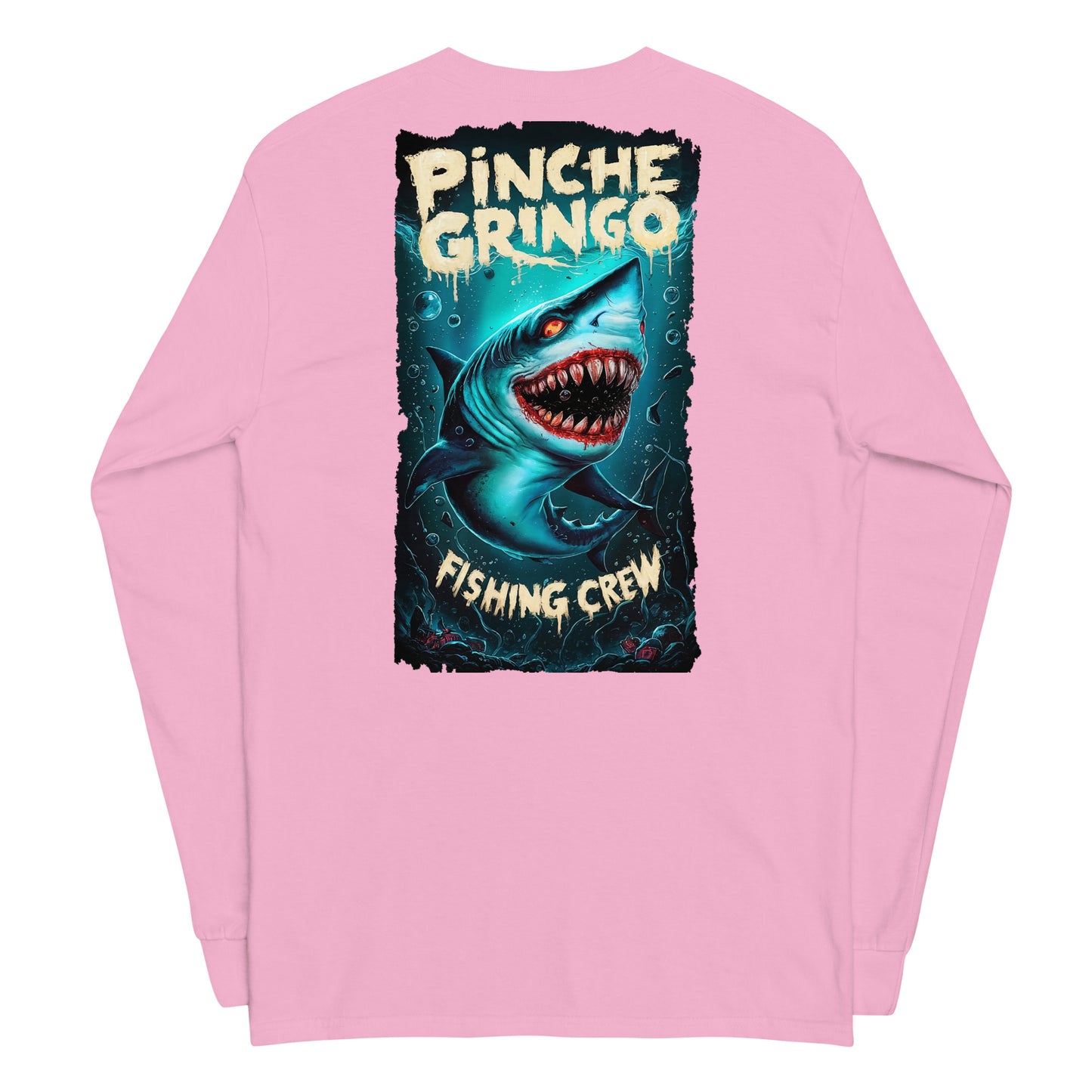 Gringoween Zombie Shark Long Sleeve Shirt