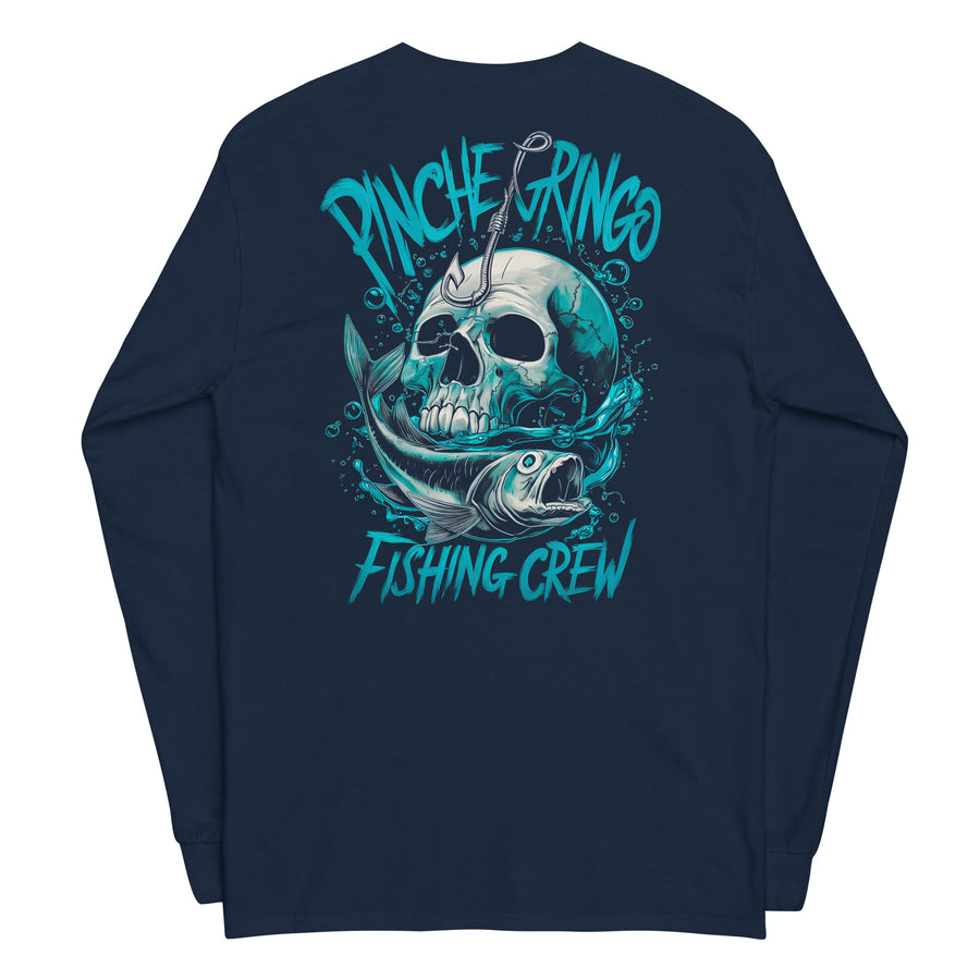 Pinche Gringo Hook & Skull Long Sleeve Shirt