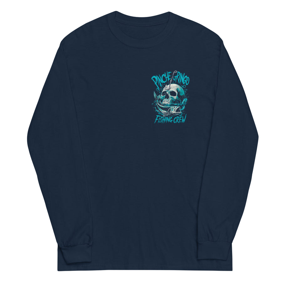 Pinche Gringo Hook & Skull Long Sleeve Shirt