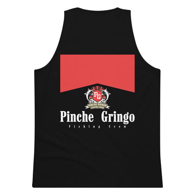 Pinche Gringo Fishing Crew Red Pack Tank