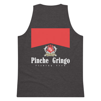 Pinche Gringo Fishing Crew Red Pack Tank