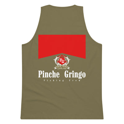 Pinche Gringo Fishing Crew Red Pack Tank
