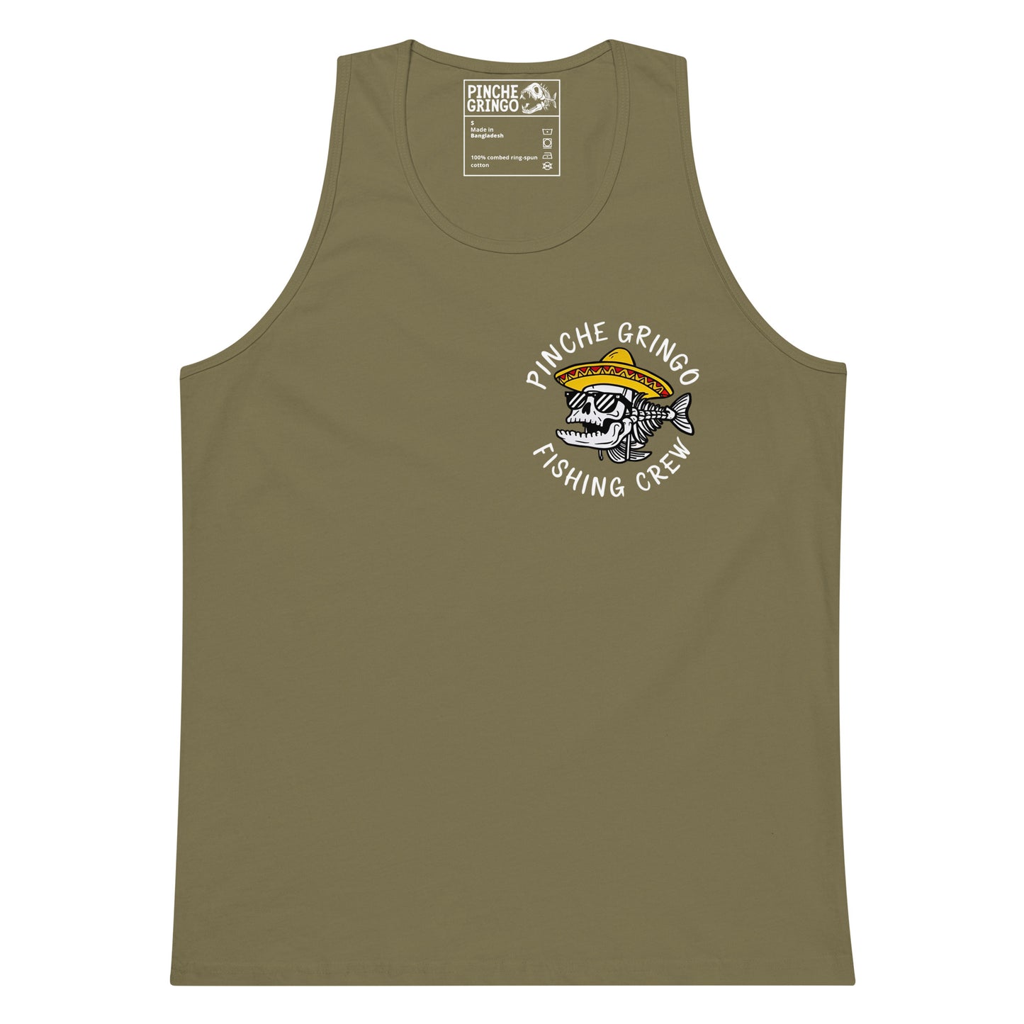 Official Pinche Gringo Fishing Crew Tank