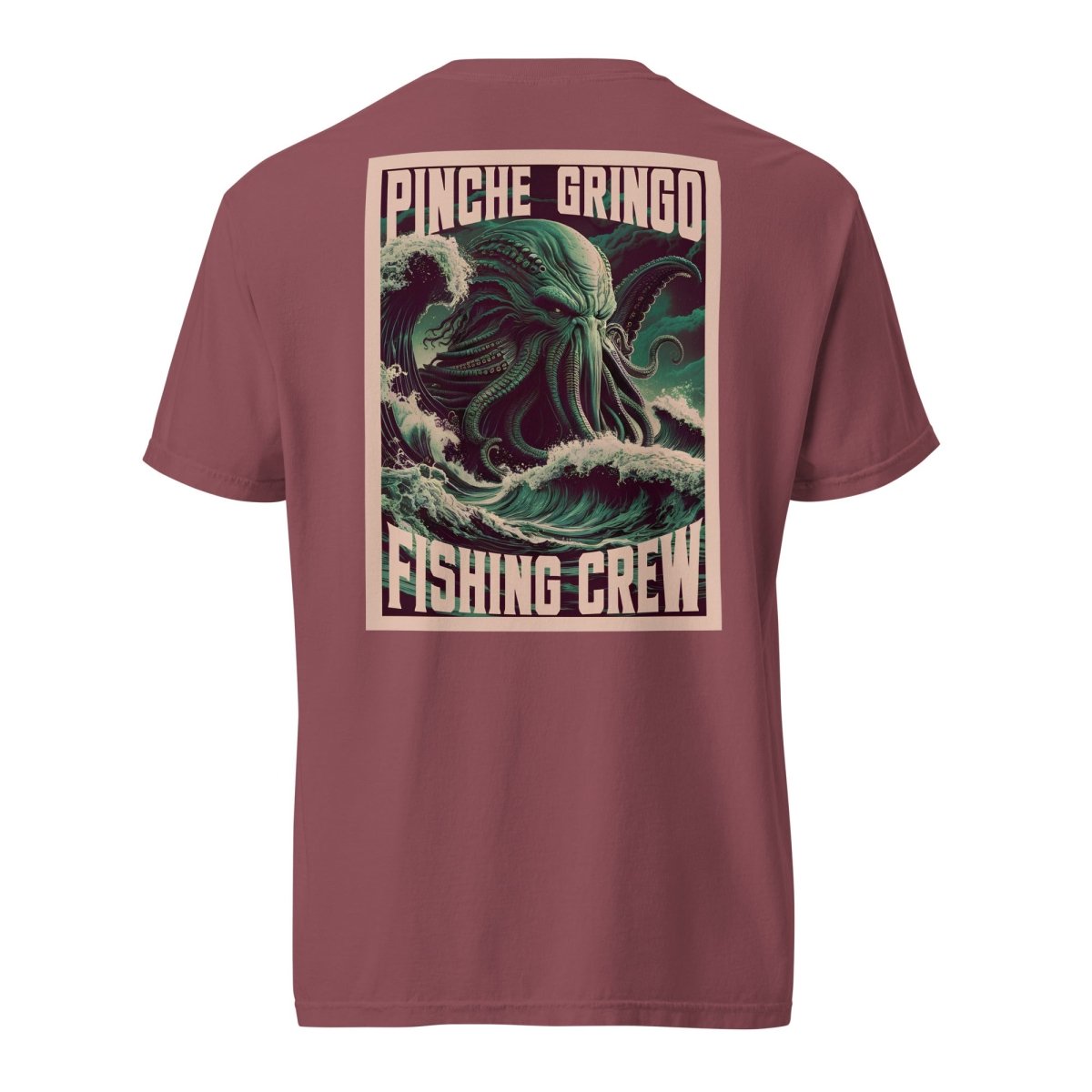 Pinche Gringo Fishing Crew Cthulhu Shirt - Pinche Gringo