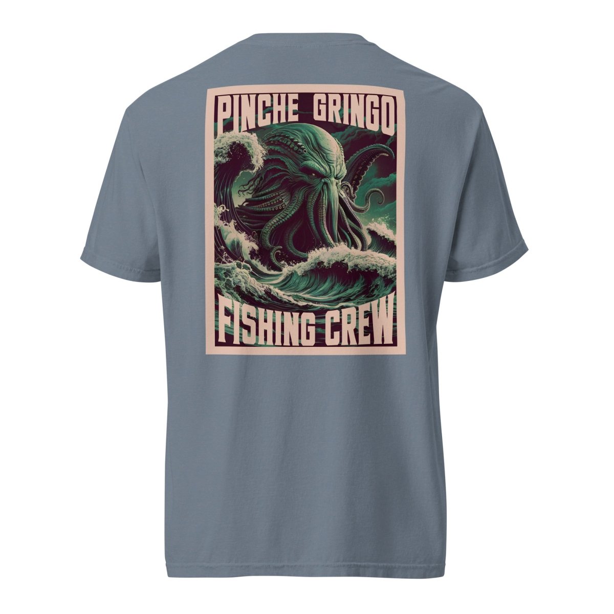 Pinche Gringo Fishing Crew Cthulhu Shirt - Pinche Gringo