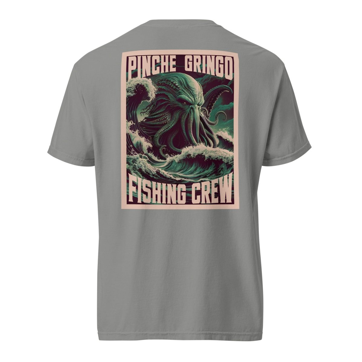 Pinche Gringo Fishing Crew Cthulhu Shirt - Pinche Gringo