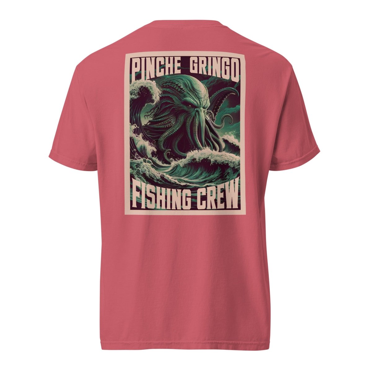 Pinche Gringo Fishing Crew Cthulhu Shirt - Pinche Gringo