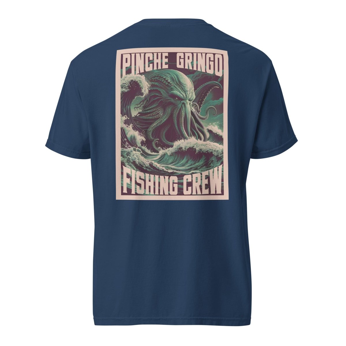 Pinche Gringo Fishing Crew Cthulhu Shirt - Pinche Gringo