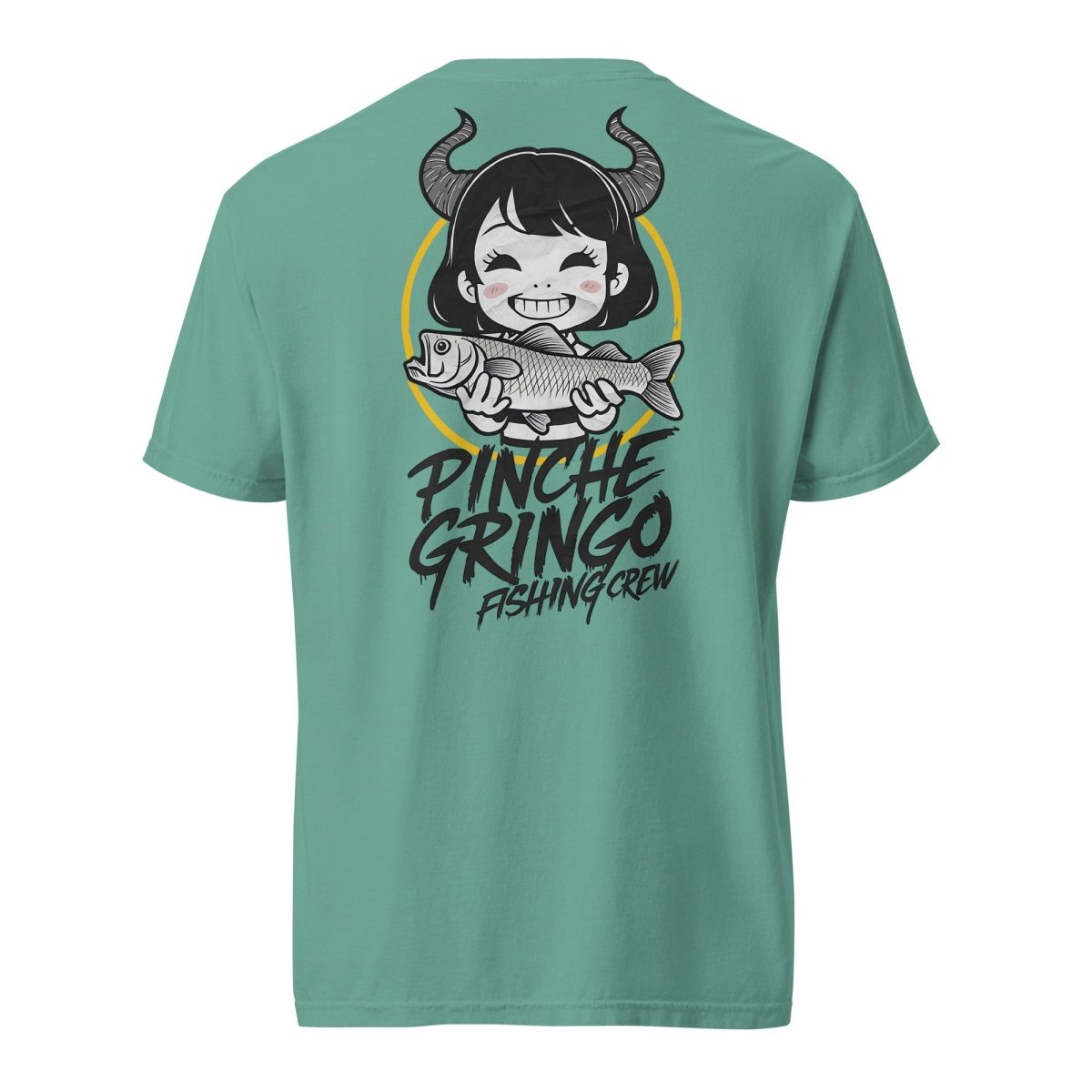 Pinche Gringo Fishing Crew Demon Fisher Anime Shirt - Pinche Gringo