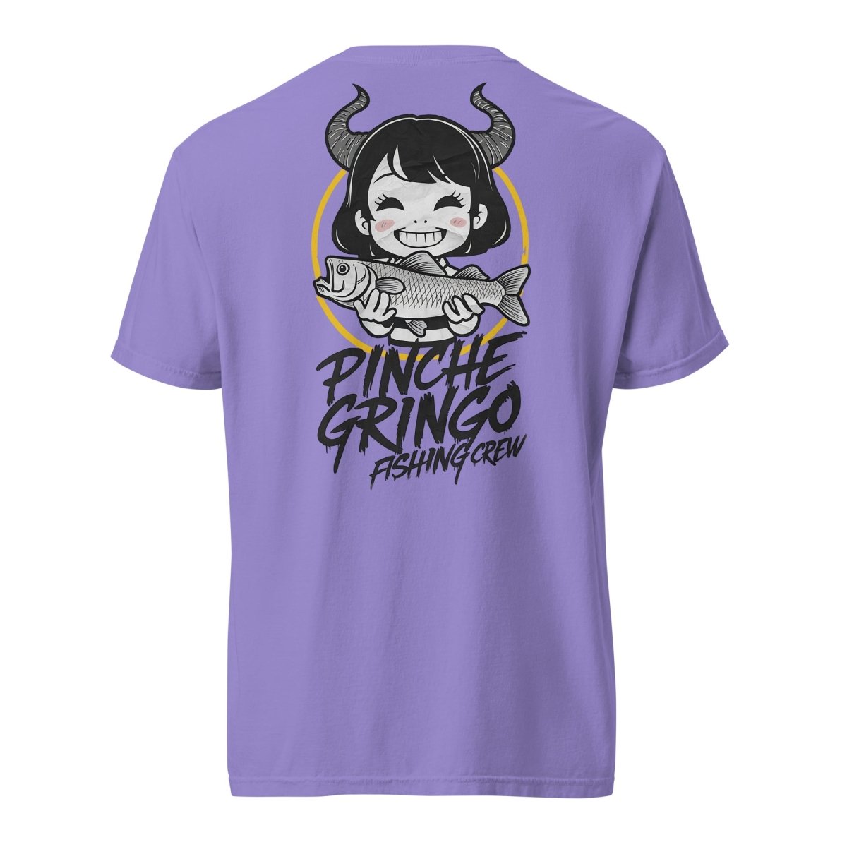 Pinche Gringo Fishing Crew Demon Fisher Anime Shirt - Pinche Gringo