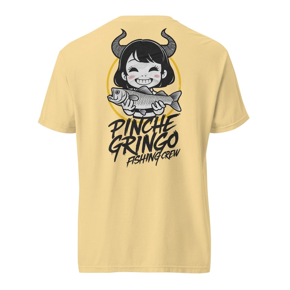 Pinche Gringo Fishing Crew Demon Fisher Anime Shirt - Pinche Gringo