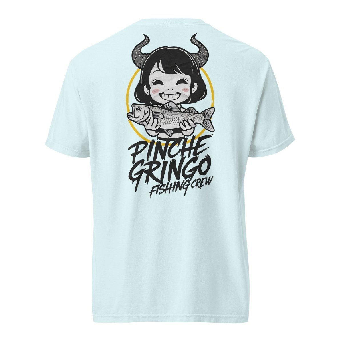 Pinche Gringo Fishing Crew Demon Fisher Anime Shirt - Pinche Gringo