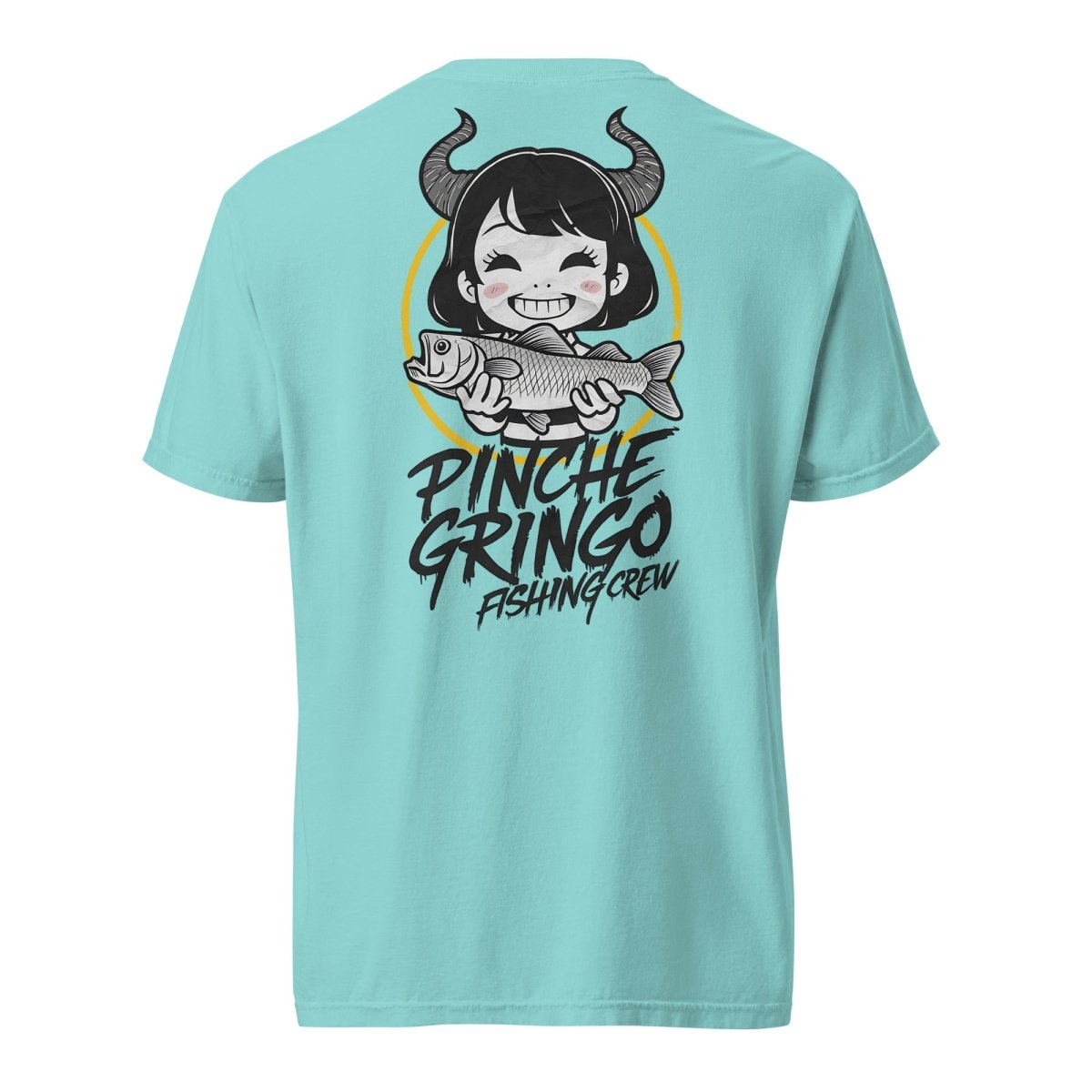 Pinche Gringo Fishing Crew Demon Fisher Anime Shirt - Pinche Gringo