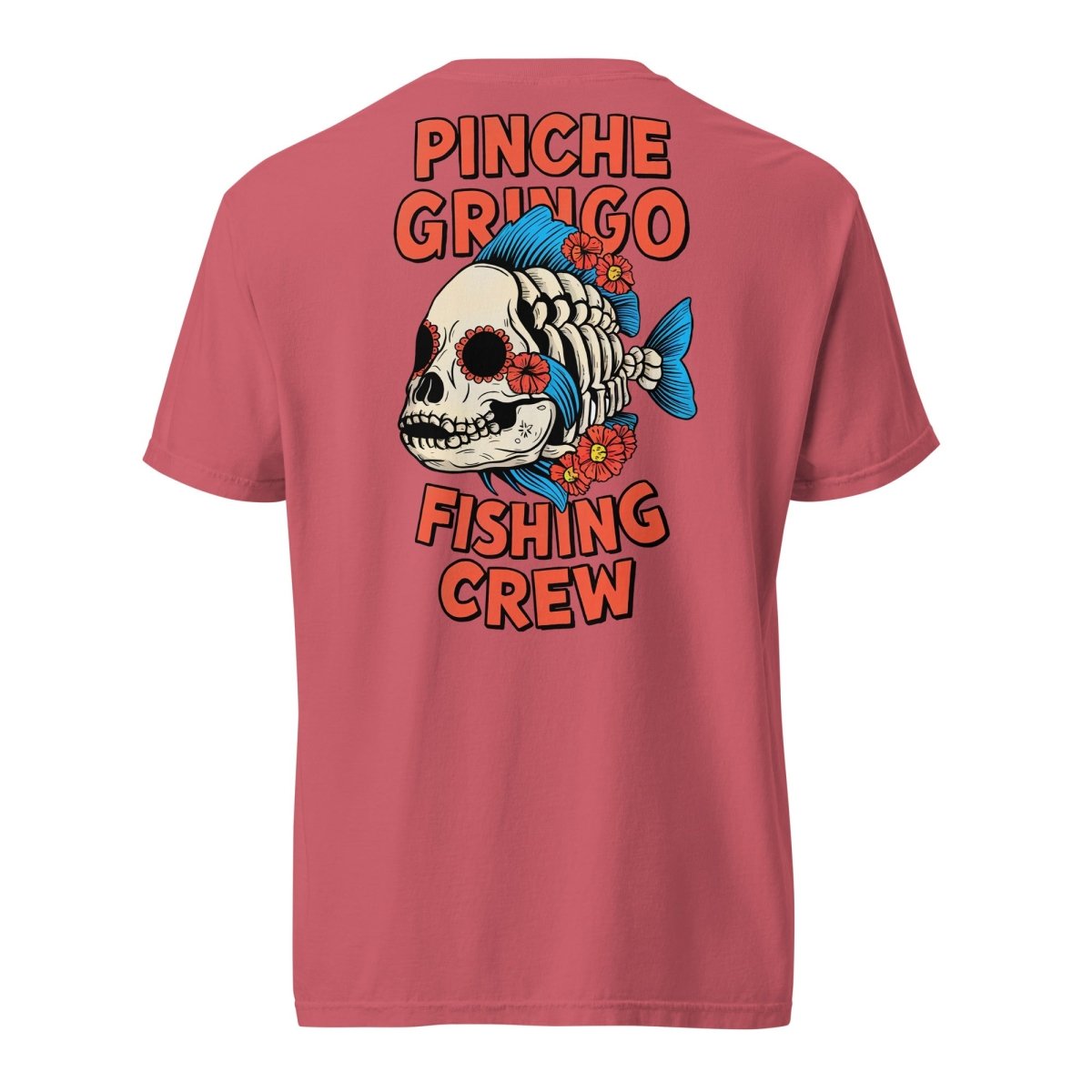 Pinche Gringo Fishing Crew El Muerto Fish Shirt - Pinche Gringo