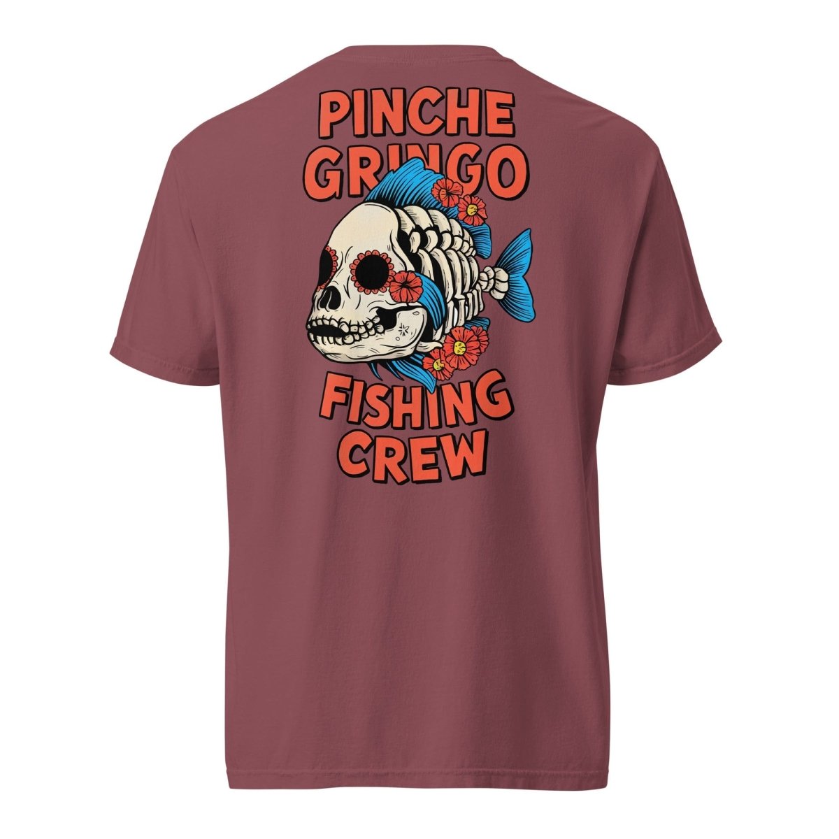 Pinche Gringo Fishing Crew El Muerto Fish Shirt - Pinche Gringo