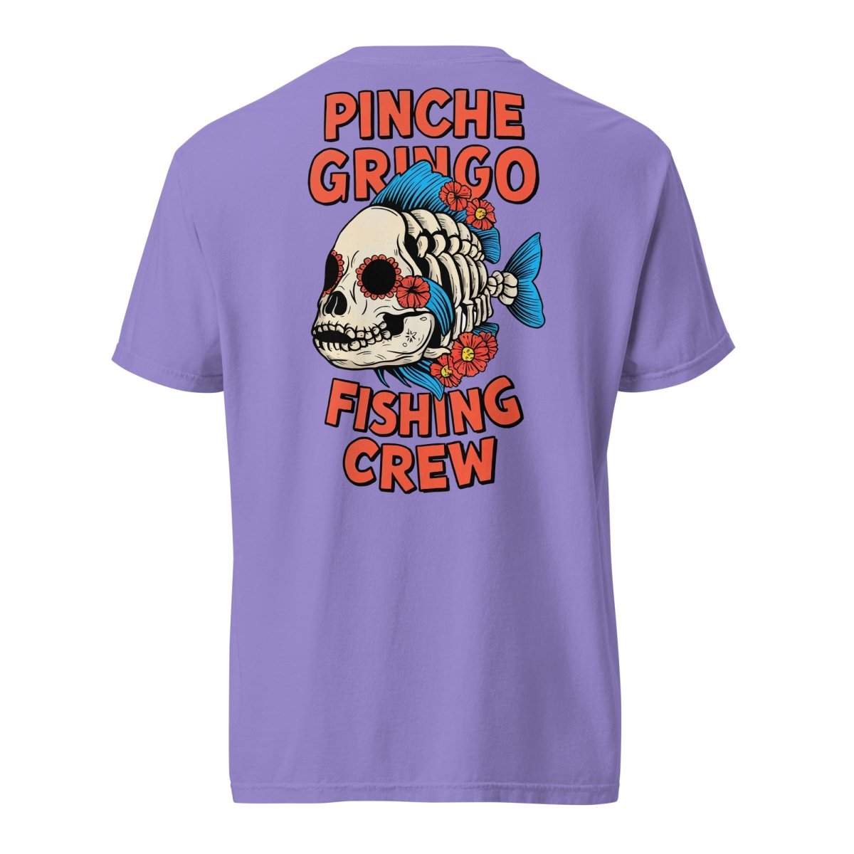 Pinche Gringo Fishing Crew El Muerto Fish Shirt - Pinche Gringo