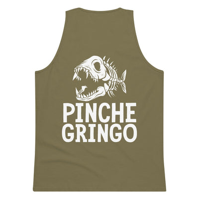 Pinche Gringo Fishing Crew Fishbone Logo Tank - Pinche Gringo
