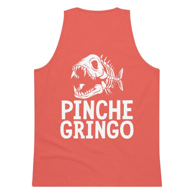 Pinche Gringo Fishing Crew Fishbone Logo Tank - Pinche Gringo