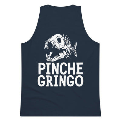 Pinche Gringo Fishing Crew Fishbone Logo Tank - Pinche Gringo