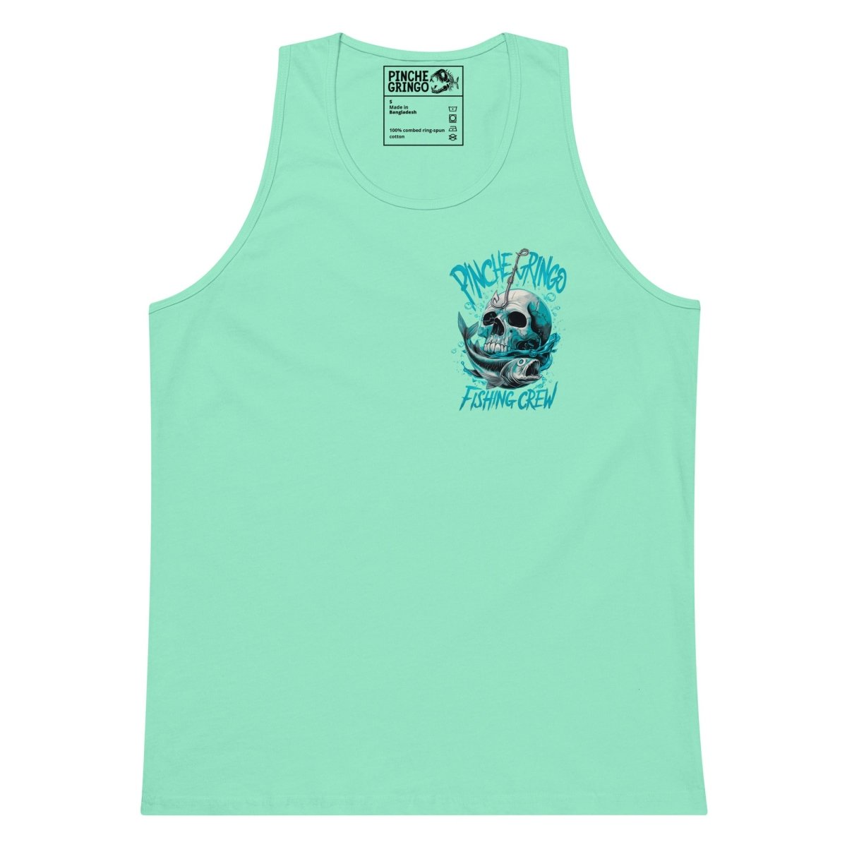 Pinche Gringo Fishing Crew Hook and Skull Tank - Pinche Gringo