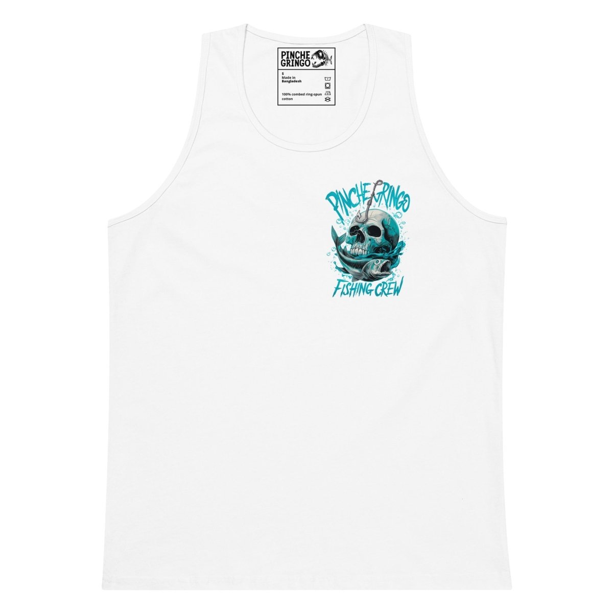 Pinche Gringo Fishing Crew Hook and Skull Tank - Pinche Gringo