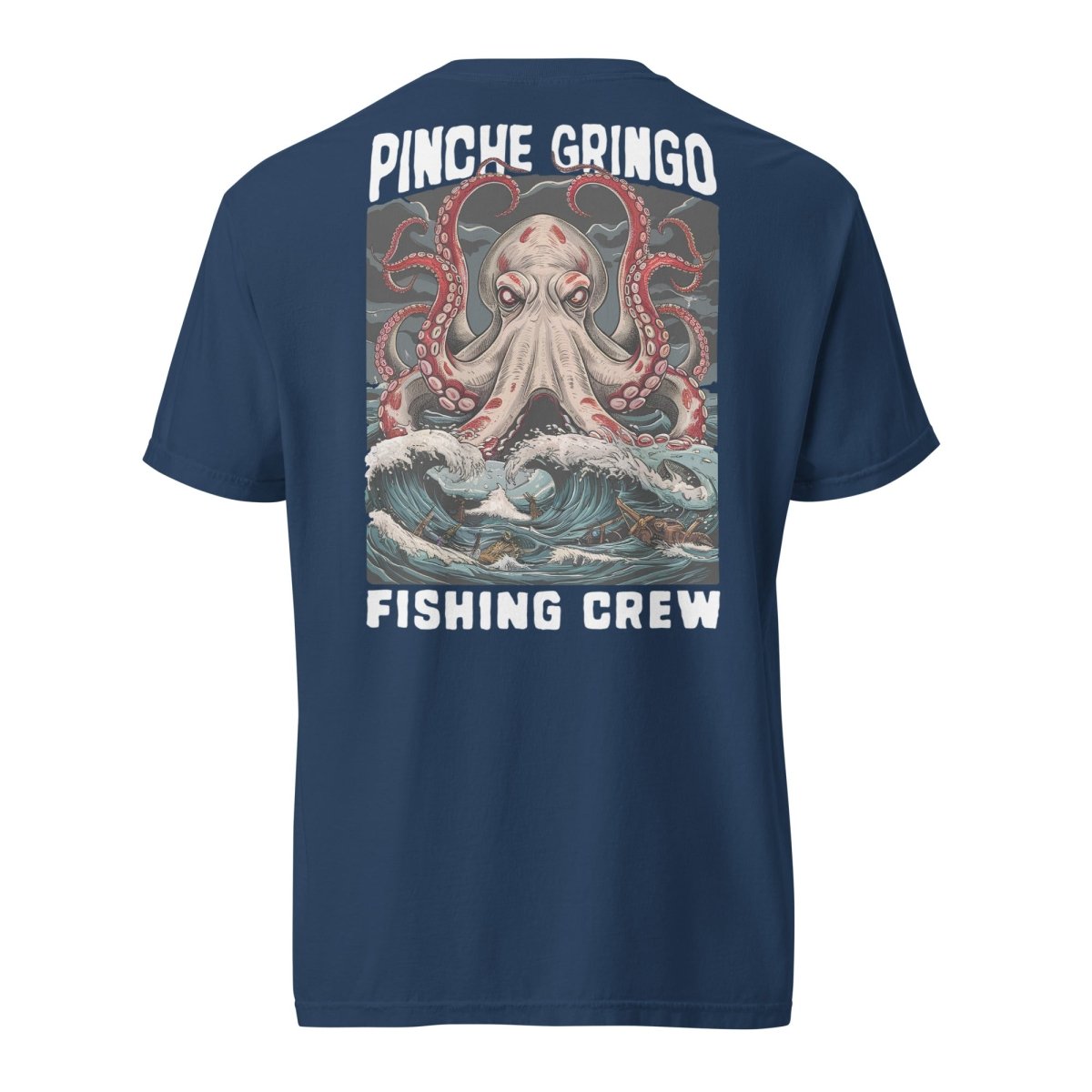 Pinche Gringo Fishing Crew Octoputo Shirt - Pinche Gringo