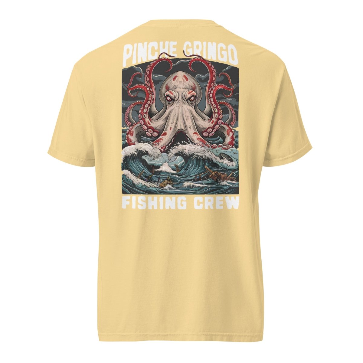 Pinche Gringo Fishing Crew Octoputo Shirt - Pinche Gringo