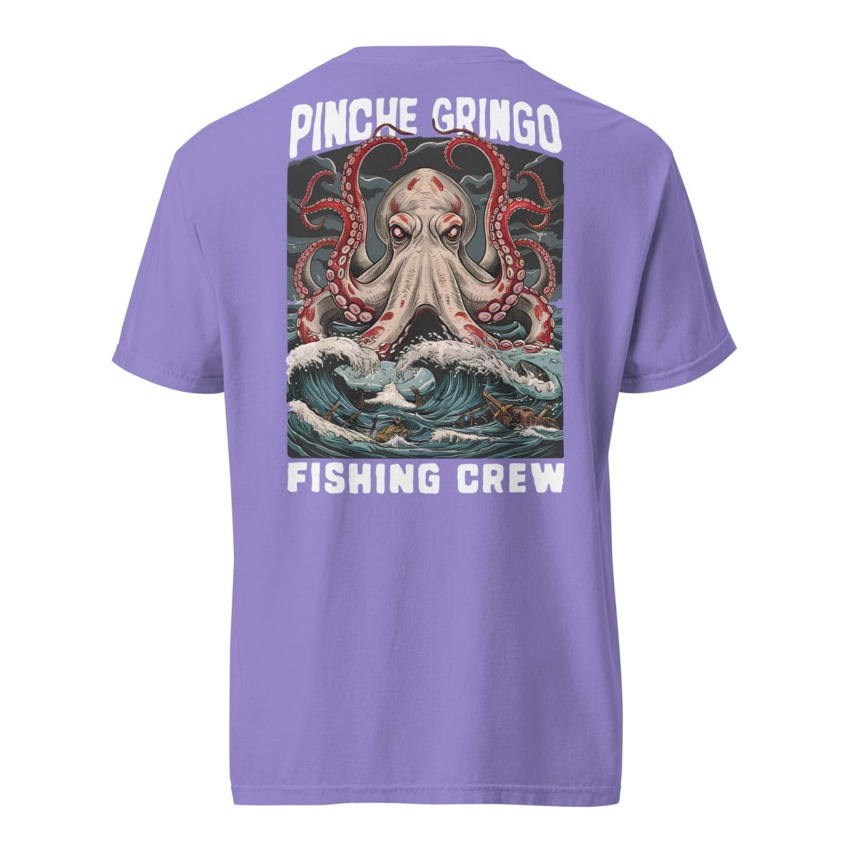 Pinche Gringo Fishing Crew Octoputo Shirt - Pinche Gringo