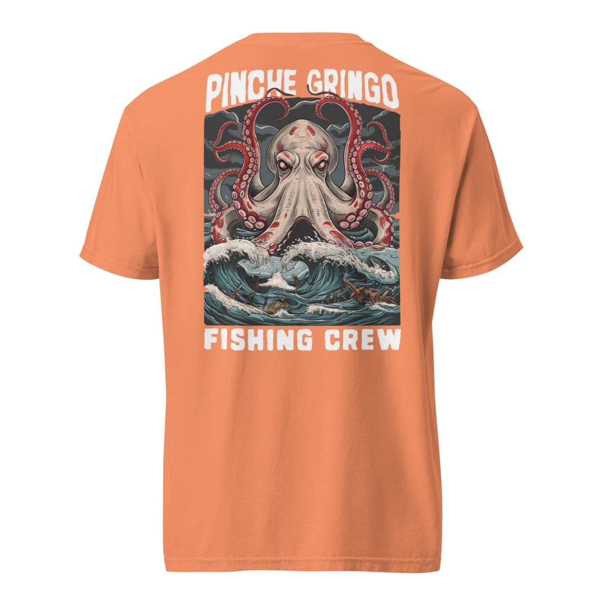 Pinche Gringo Fishing Crew Octoputo Shirt - Pinche Gringo