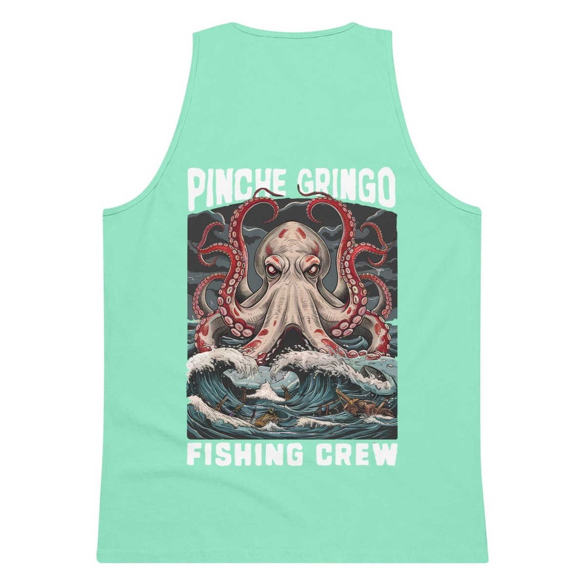 Pinche Gringo Fishing Crew Octoputo Tank - Pinche Gringo