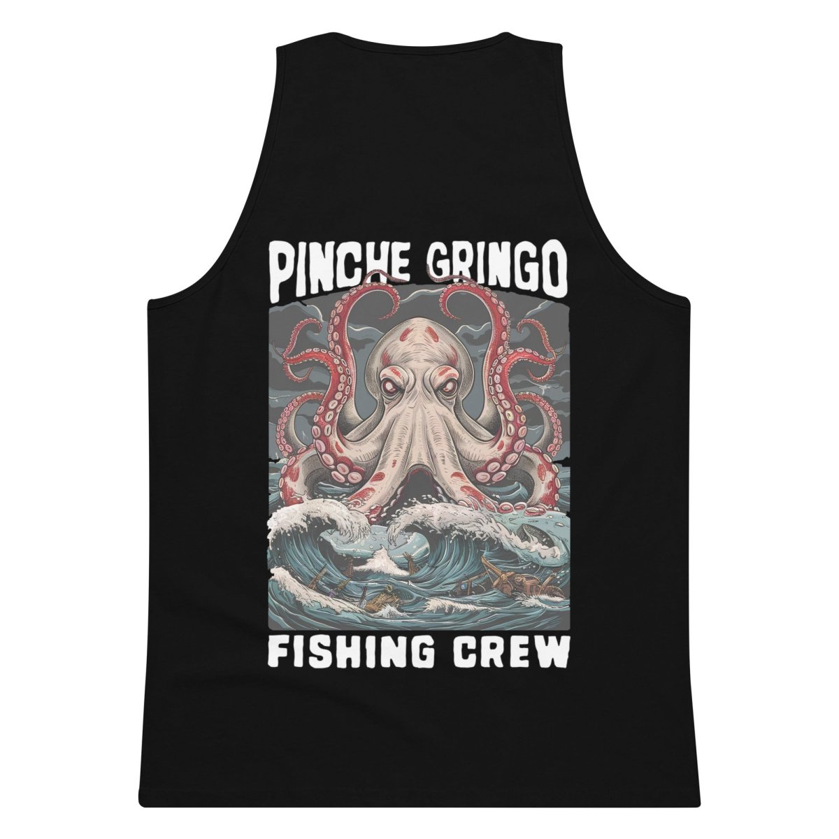 Pinche Gringo Fishing Crew Octoputo Tank - Pinche Gringo