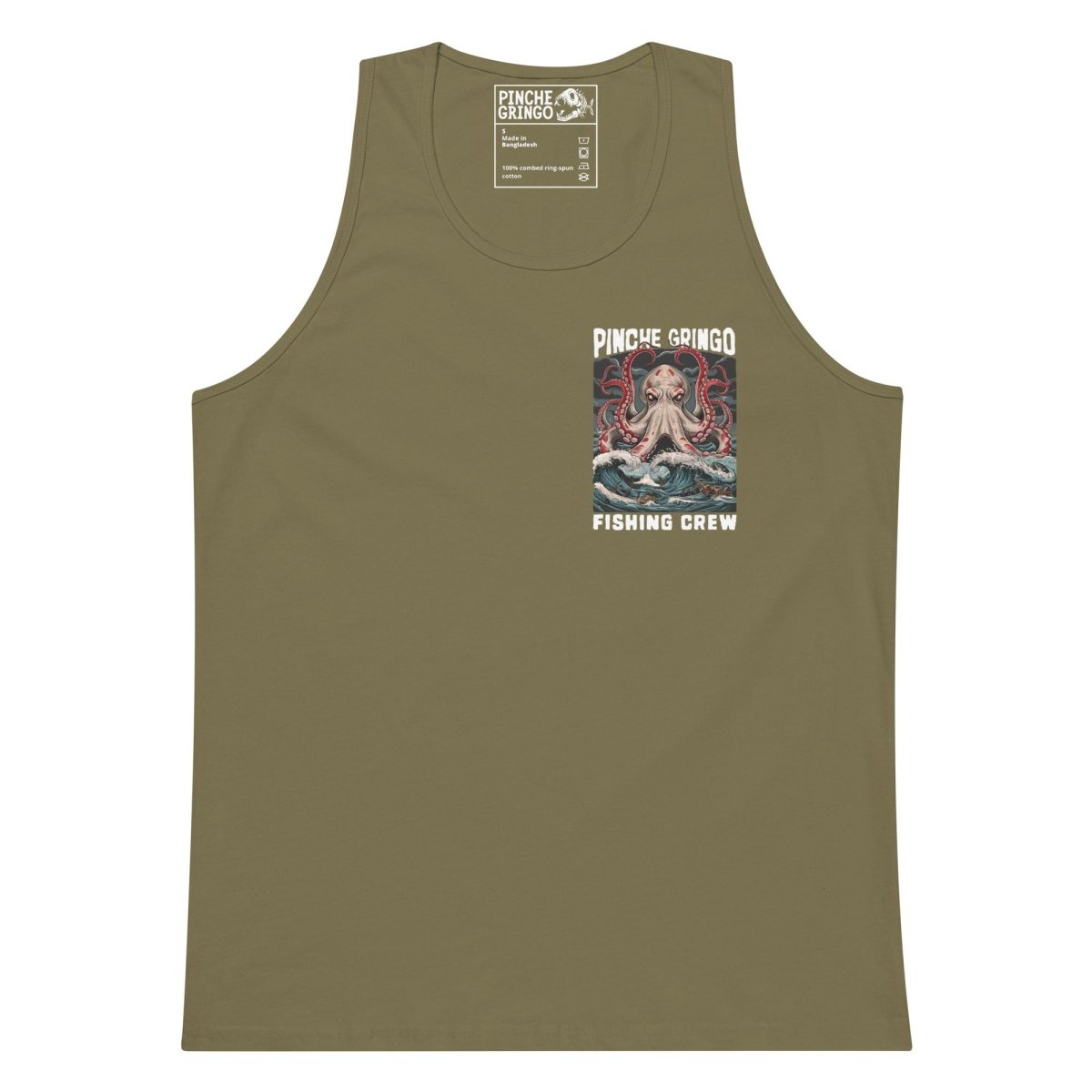 Pinche Gringo Fishing Crew Octoputo Tank - Pinche Gringo