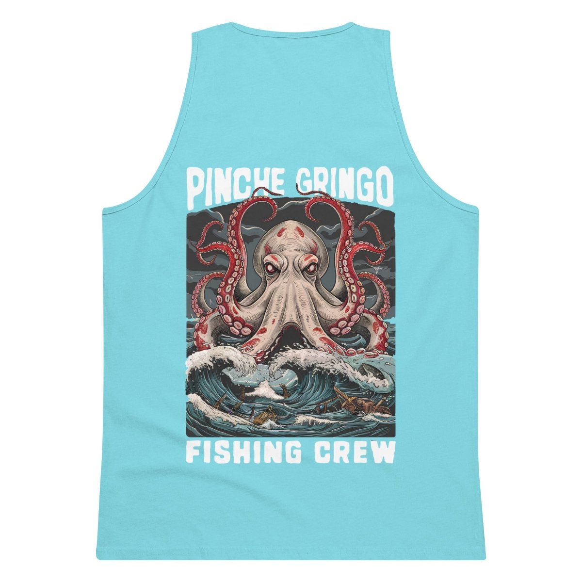 Pinche Gringo Fishing Crew Octoputo Tank - Pinche Gringo