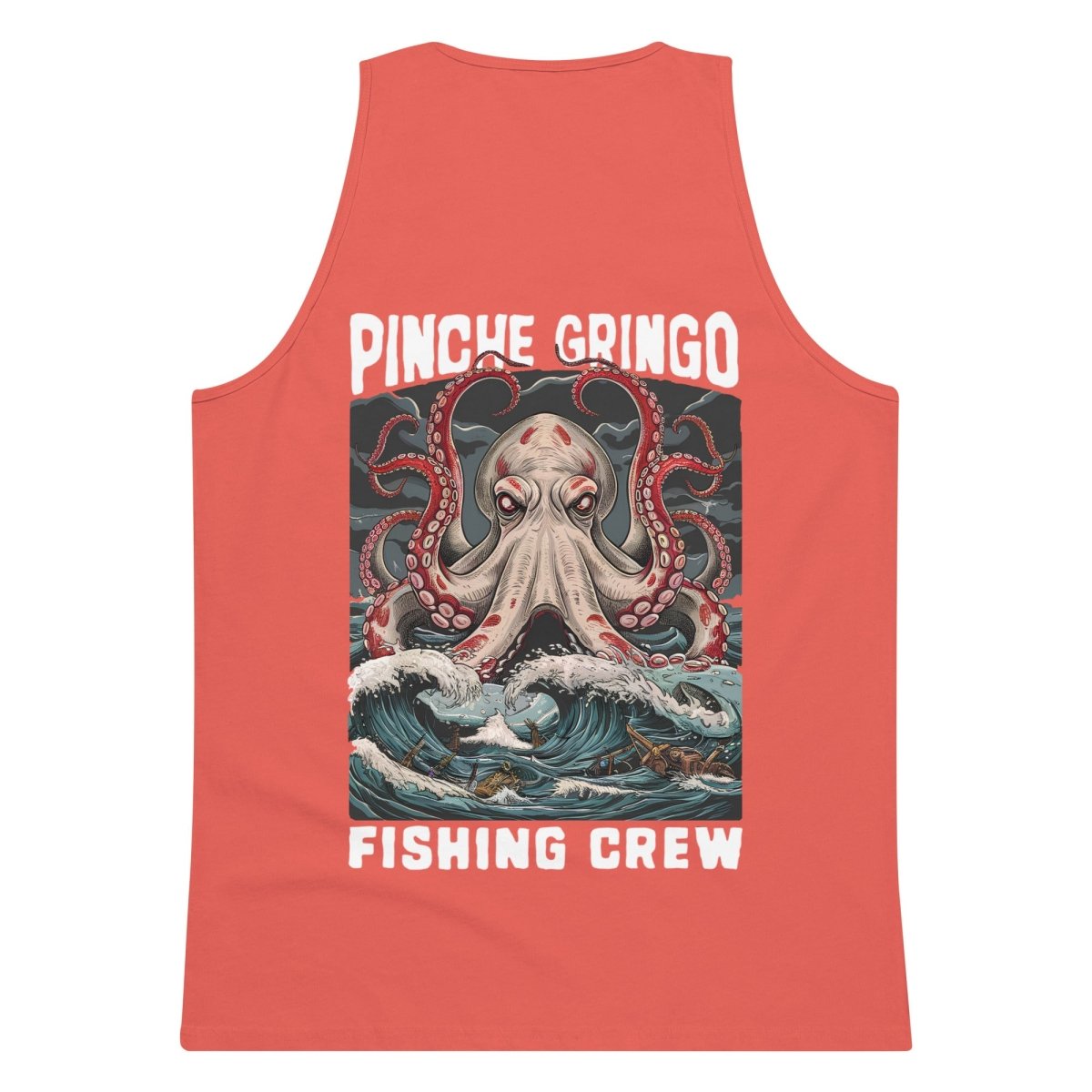 Pinche Gringo Fishing Crew Octoputo Tank - Pinche Gringo