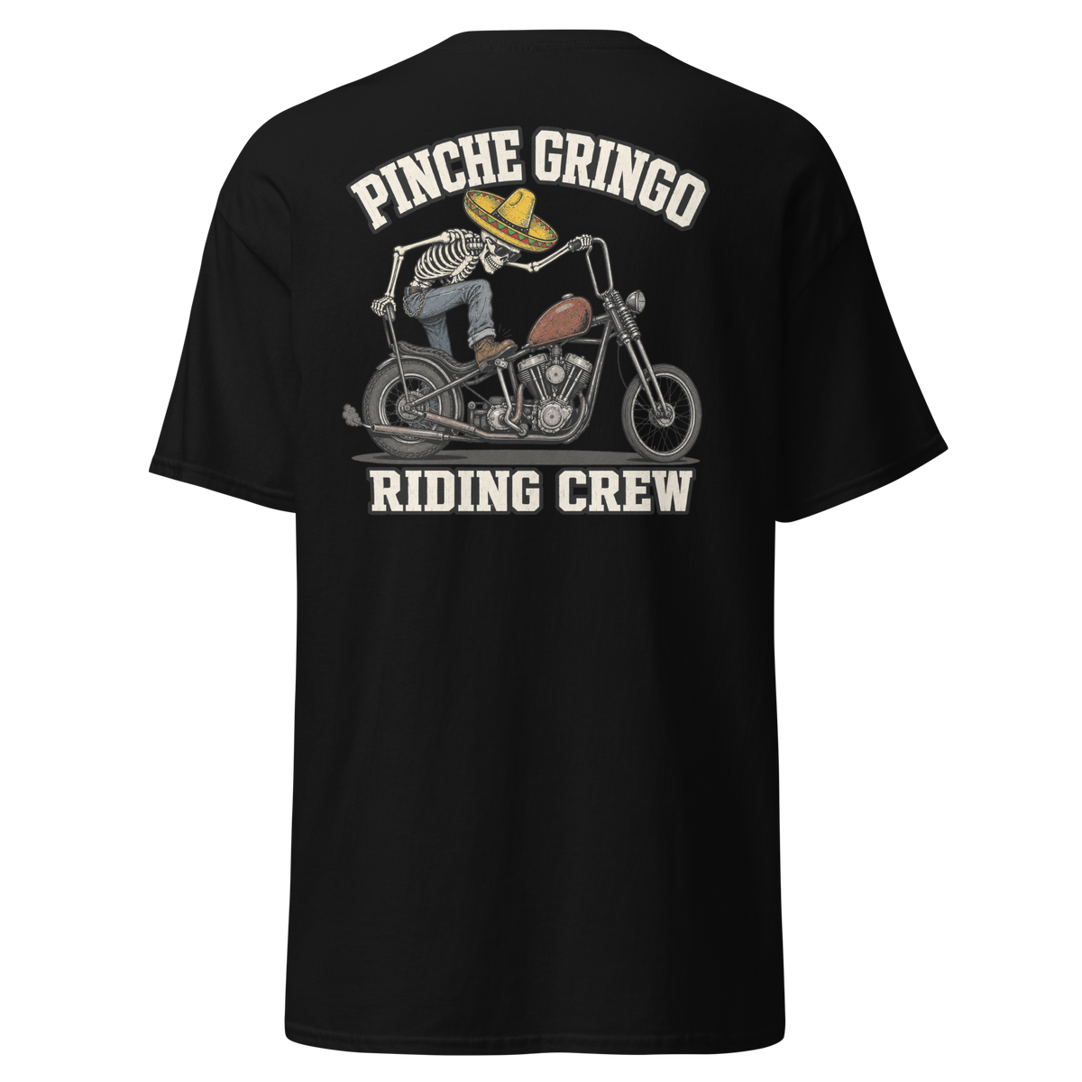 Pinche Gringo No Brakes Riding Crew Shirt