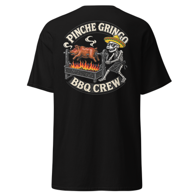 Pinche Gringo Rest in Grease BBQ Crew shirt