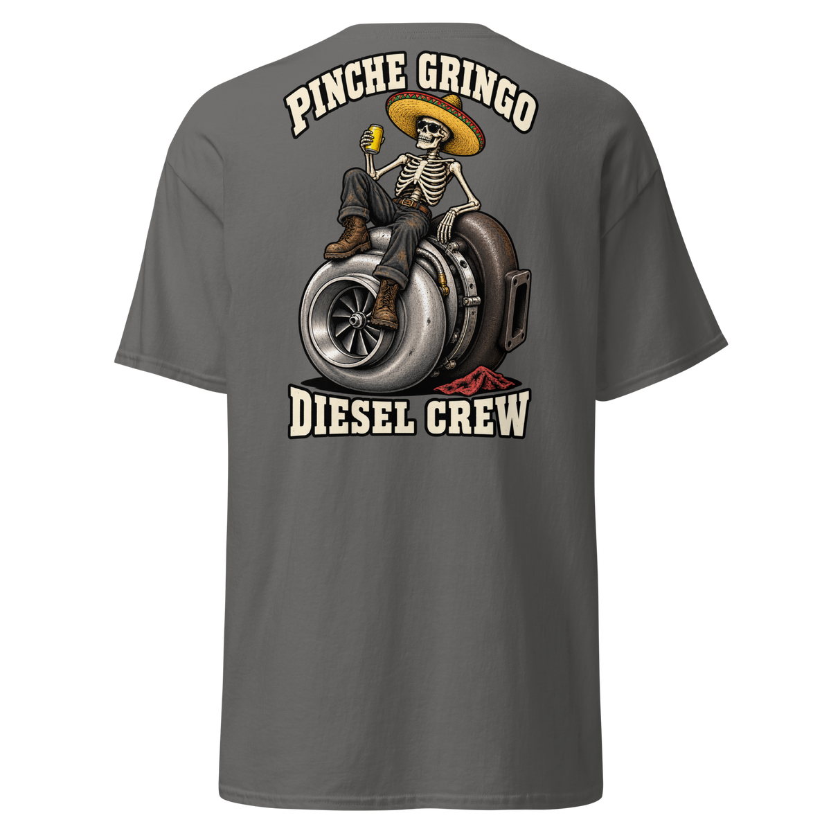 Pinche Gringo Boosted & Buzzed Diesel Crew Shirt