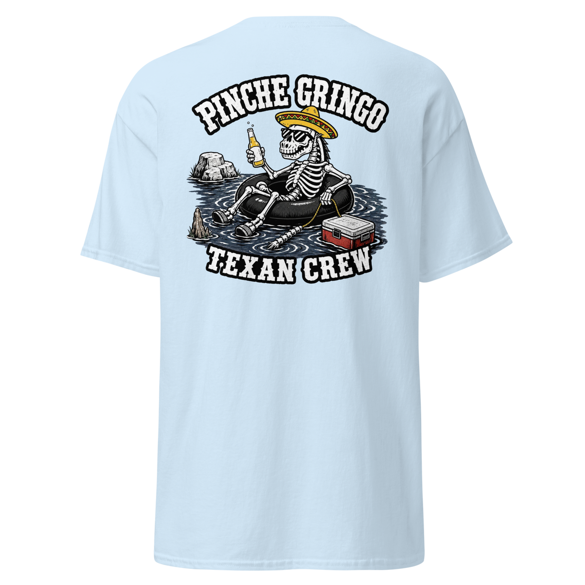 Pinche Gringo Texan Crew Lone Star Loco Shirt