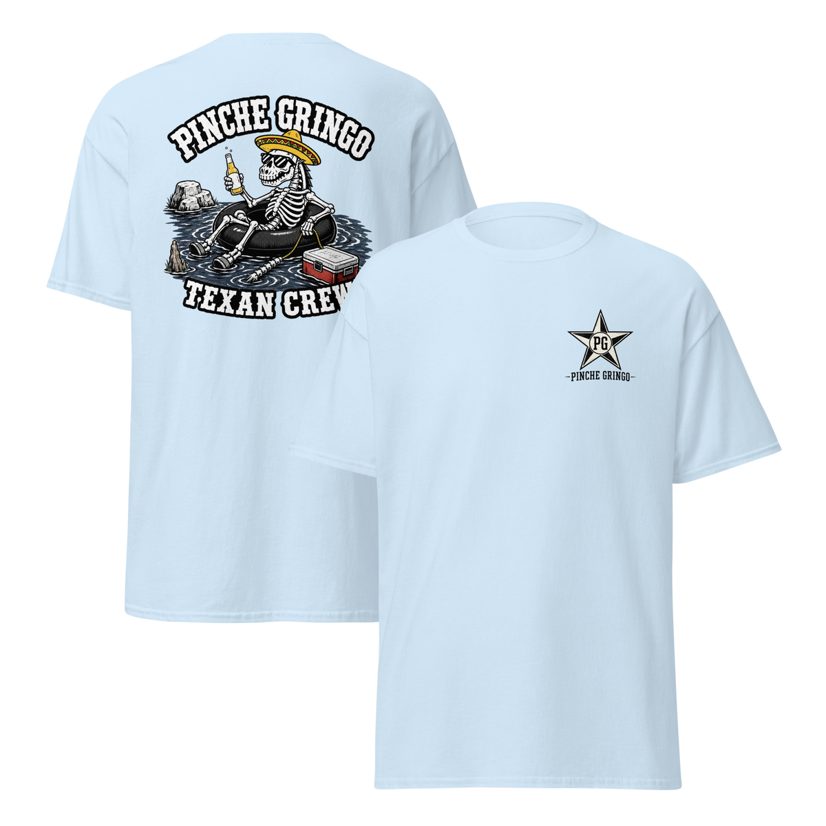Pinche Gringo Texan Crew Lone Star Loco Shirt