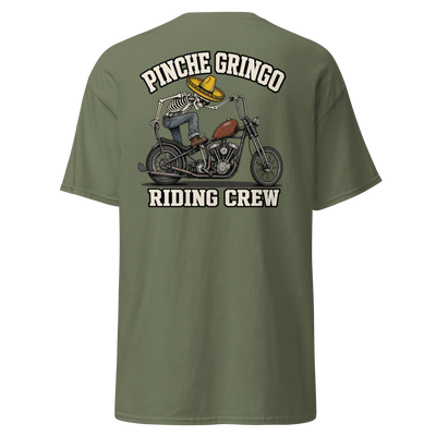 Pinche Gringo No Brakes Riding Crew Shirt