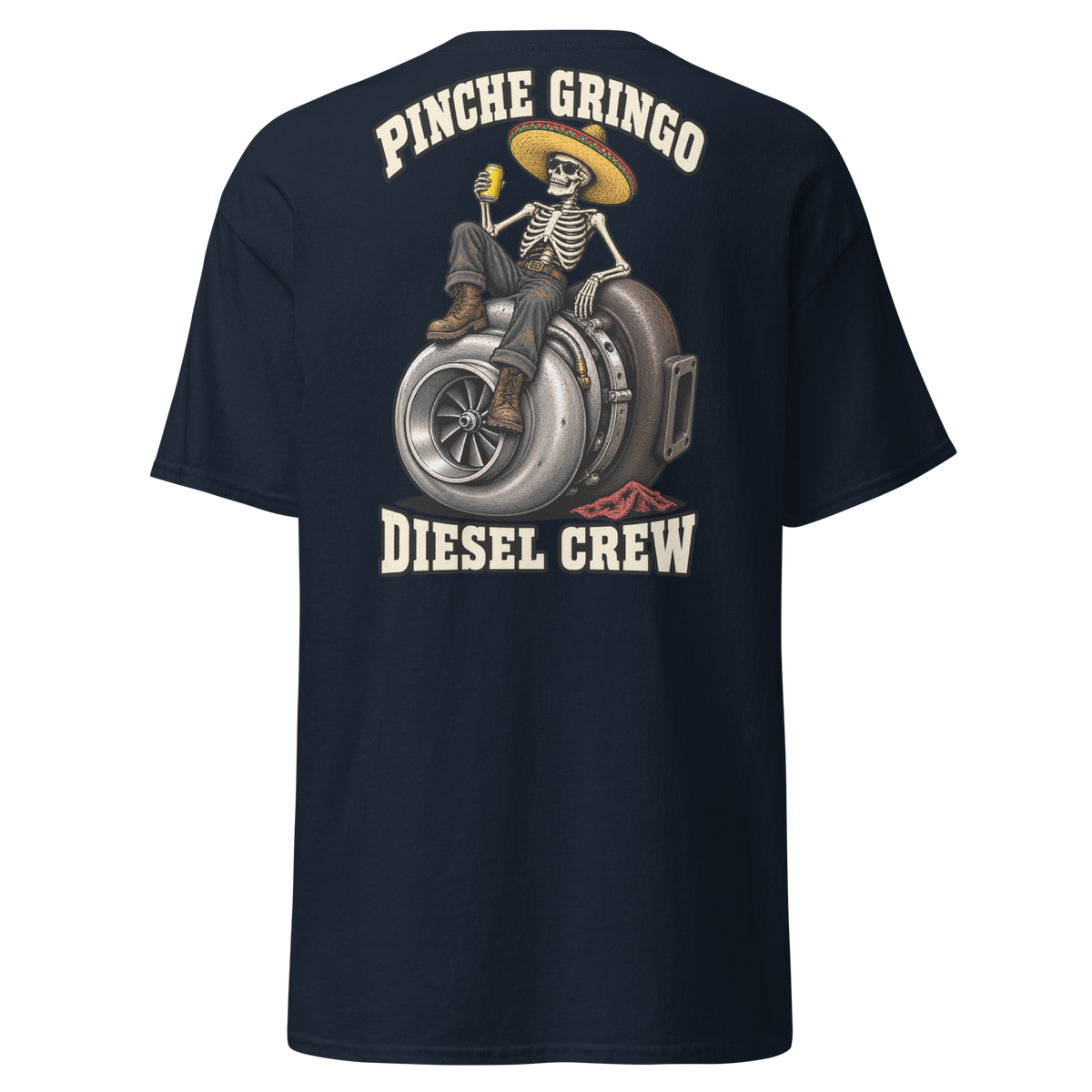 Pinche Gringo Boosted & Buzzed Diesel Crew Shirt