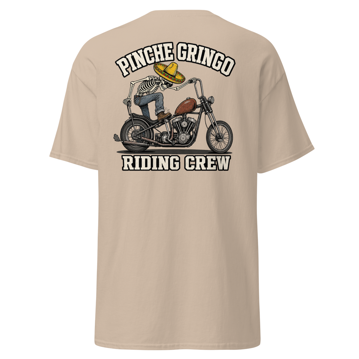 Pinche Gringo No Brakes Riding Crew Shirt