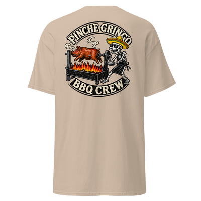 Pinche Gringo Rest in Grease BBQ Crew shirt