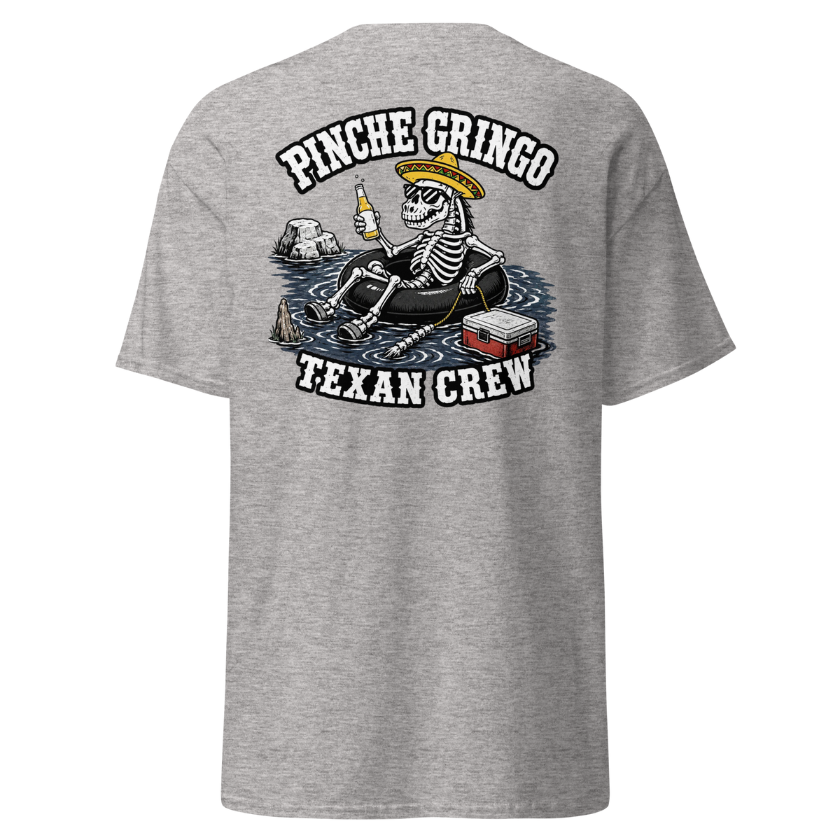 Pinche Gringo Texan Crew Lone Star Loco Shirt