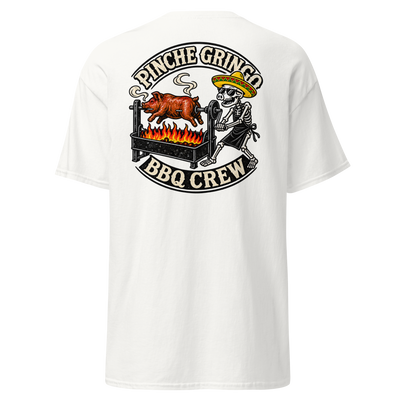 Pinche Gringo Rest in Grease BBQ Crew shirt
