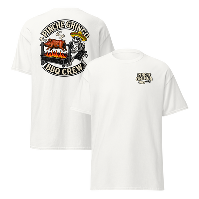 Pinche Gringo Rest in Grease BBQ Crew shirt