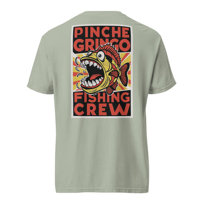 Pinche Gringo Fishing Crew Scream Fish Shirt