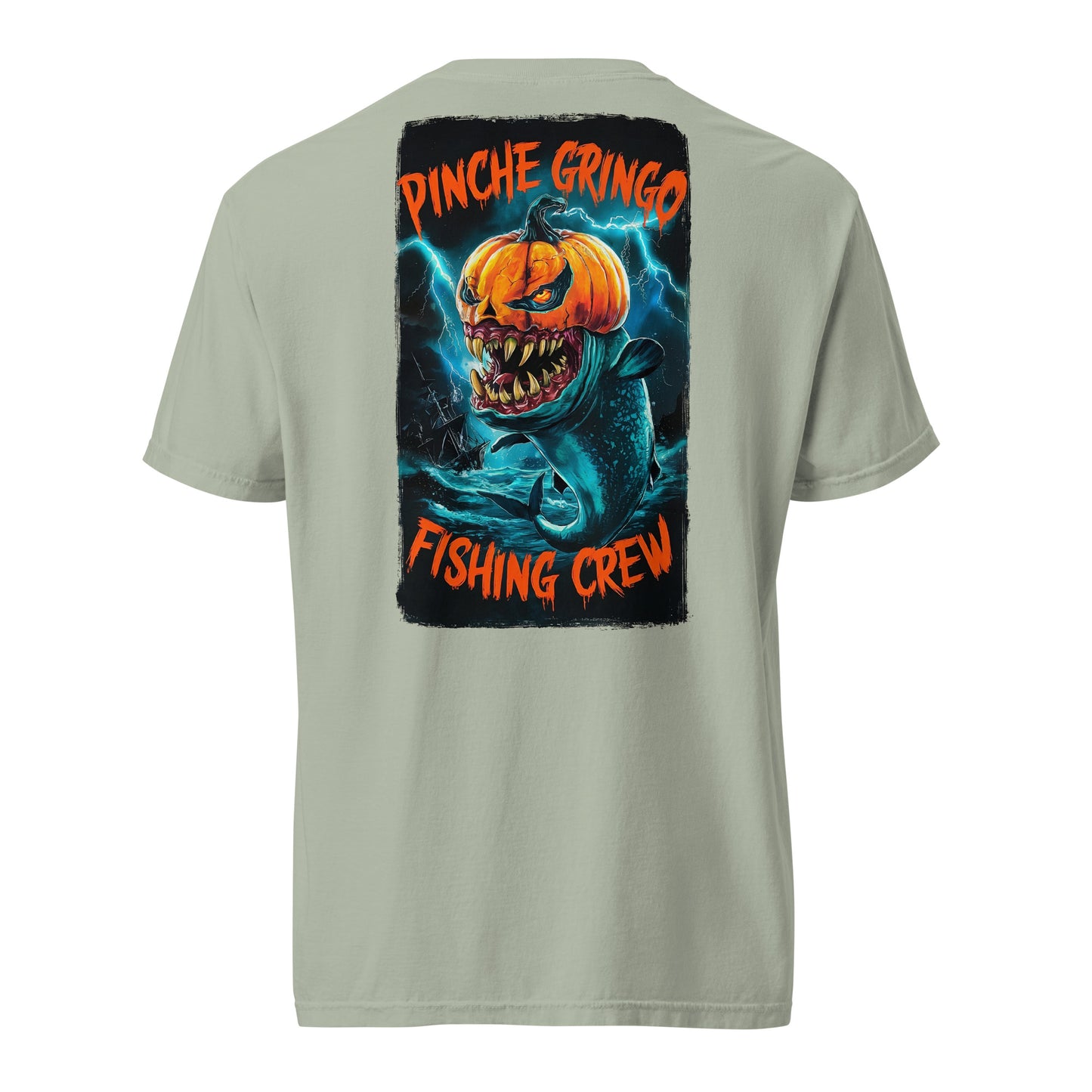 Gringoween Pumpkin Fish Shirt