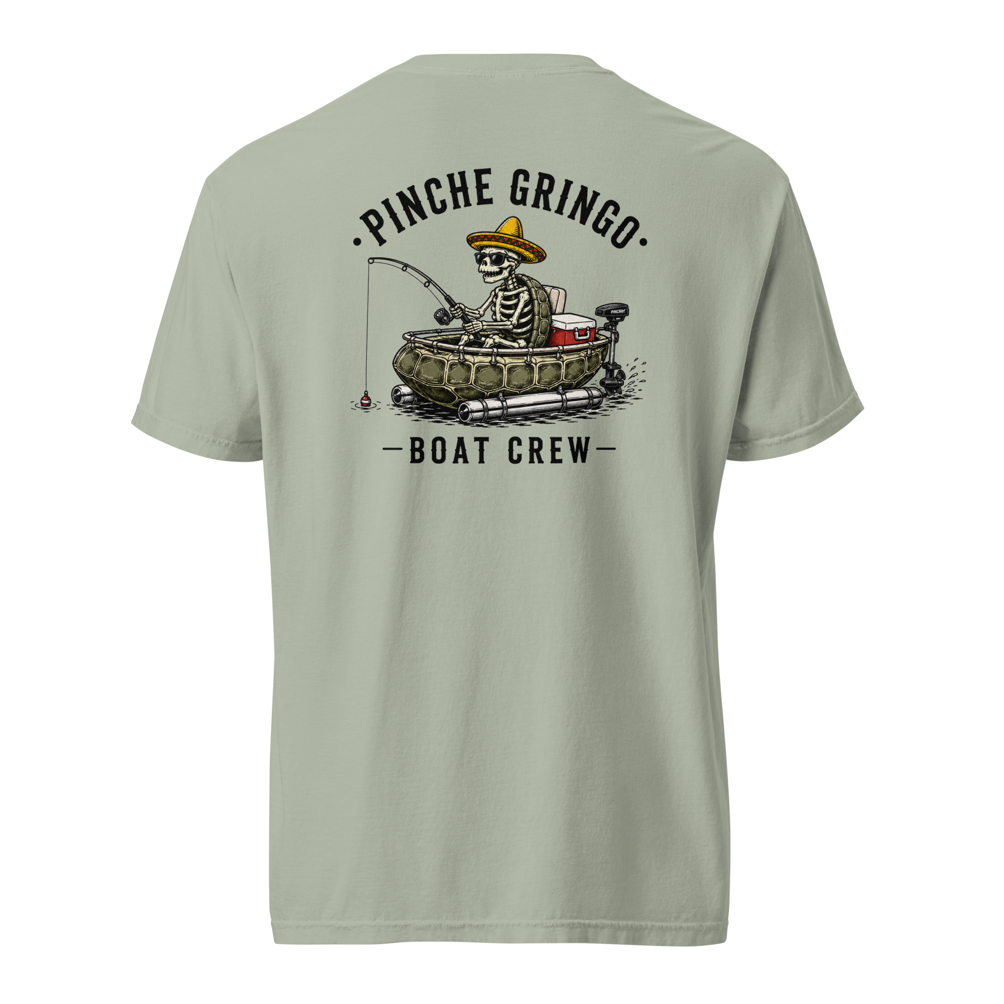 Pinche Gringo Boat Crew Turtle Shell Shirt