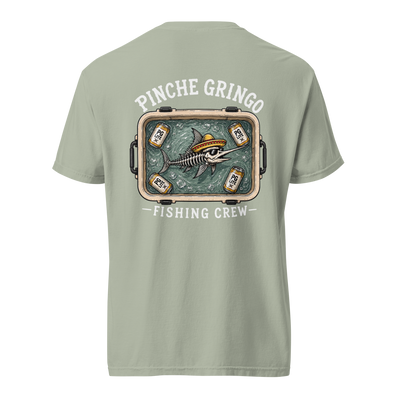 Pinche Gringo Fishing Crew Bobbing for Beer Shirt